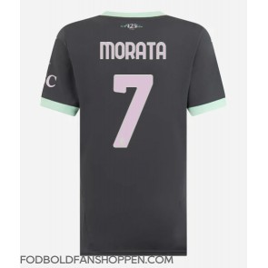 AC Milan Alvaro Morata #7 Tredjetrøje Dame 2024-25 Kortærmet